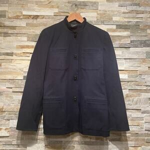 Ralph Lauren Equestrian Blazer 6 | Vintage Navy Jacket, Leather Trim Toggle Rare